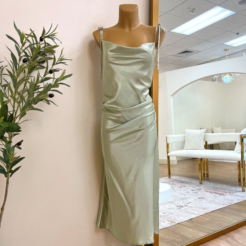 Lola Dress | Sage BD103